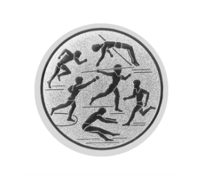 Glas Ständer W19x Schild & Emblem - 17.5 cm / Auswahl Rot