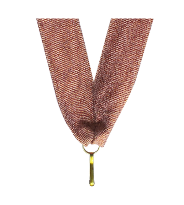 10er Pack Bänder Breite 22 mm / Länge ca. 400 mm - Bronze / 22x400mm
