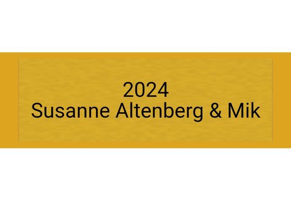 Gravurschild Gold selbstklebend - Gold / 60 x 20 mm