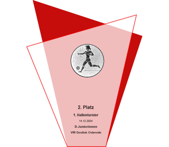 Glas Pokal Blau GL.051-L oder Rot GL.052-L - Rot / 19.5 cm / Laser-Gravur