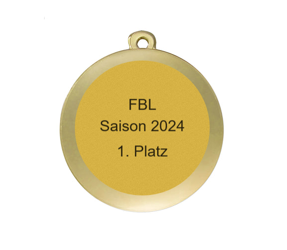 Medaille Basketball  MMC6850 - Gold / 50 mm