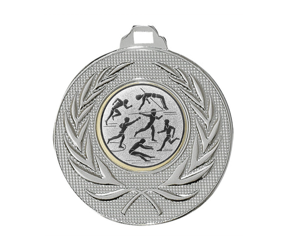 Medaille 098L Ø 50 mm - Silber / 50 mm