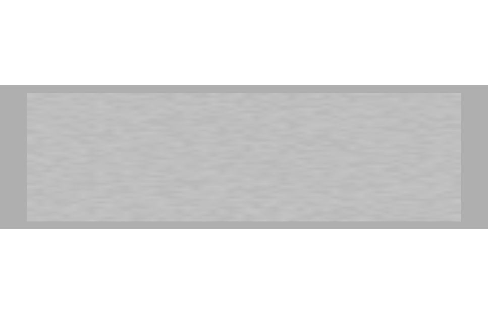 Klingelschild Silber selbstklebend - Silber / 47 x 14 mm