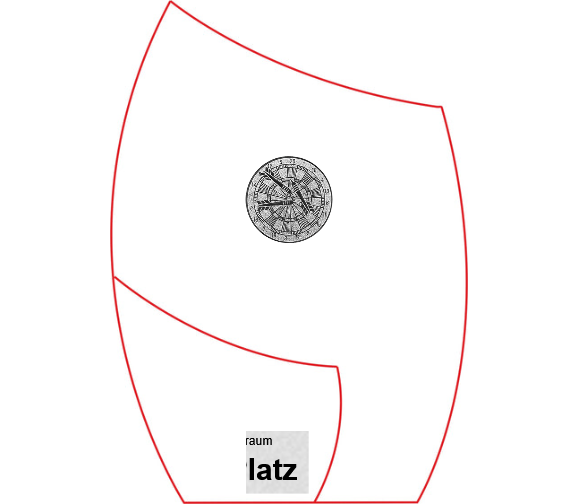 Glas Pokal Blau 8808-L - Transparent Blau / 18.5 cm / Laser-Gravur