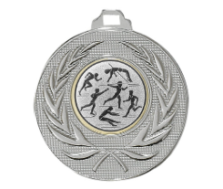 Medaille 098L Ø 50 mm - Silber / 50 mm