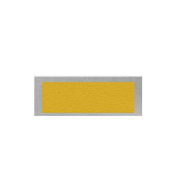 Fußballschuh mit Ball FG230 - Silber Gold / 9.2 cm / SM