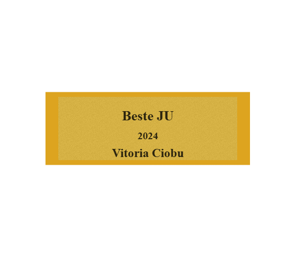 Gravurschild Gold selbstklebend - Gold / 70 x 25 mm