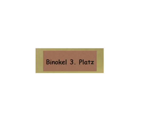 Glas Pokal Spielkarten FG060 - 19 cm / Transparent Schwarz