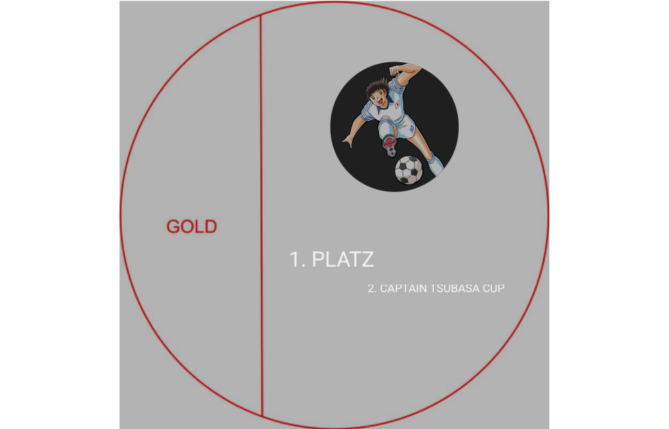 Glas Pokal 171-5 Lasergravur - Gold / 21 cm / Laser-Gravur