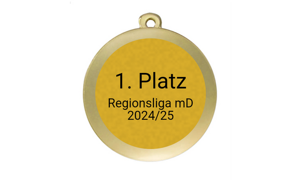 Handball Medaille MMC3750 Ø 50 mm SM - 50 mm / Gold