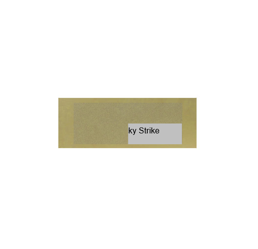 Glas Pokal Dart FG011 - 19 cm / Transparent Schwarz