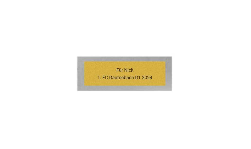 Fussball Trophäe FG 155 - Grau Gold / 12 cm