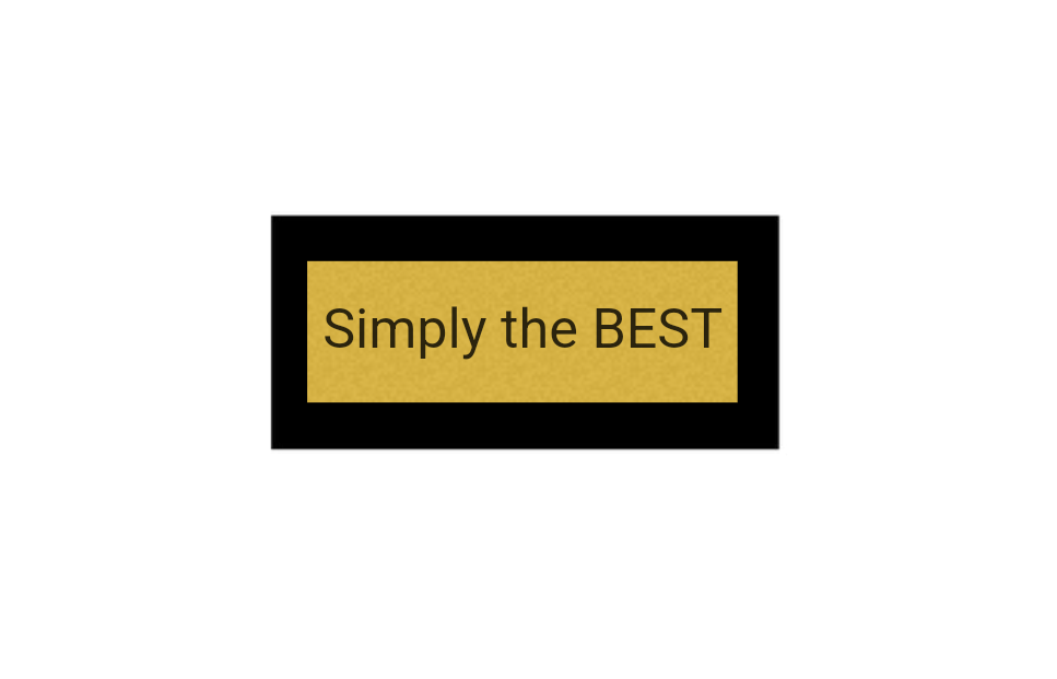 Hollywood Classic Award in Gold - Gold / 24 cm