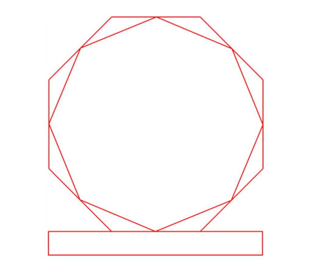 Glas Pokal 6508-L - 17.5 cm / Transparent / Laser-Gravur