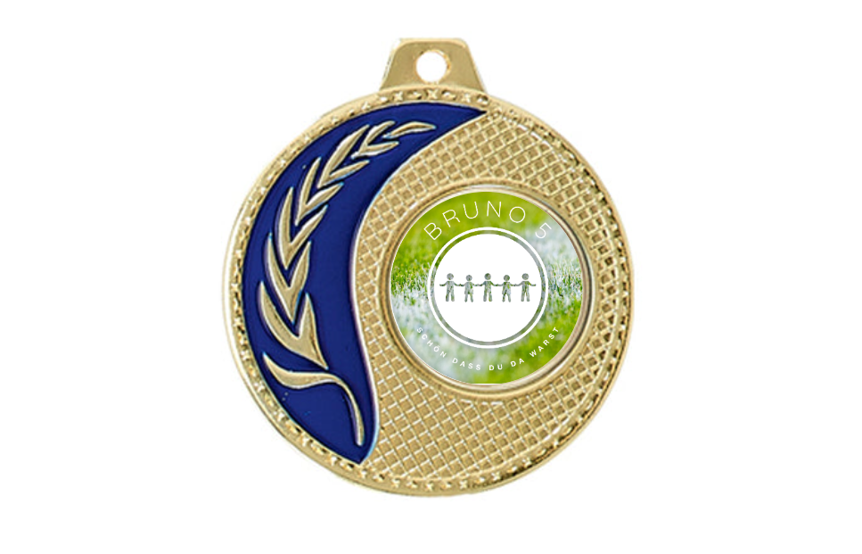 Medaille 017 Ø 50 mm - Gold / 50mm