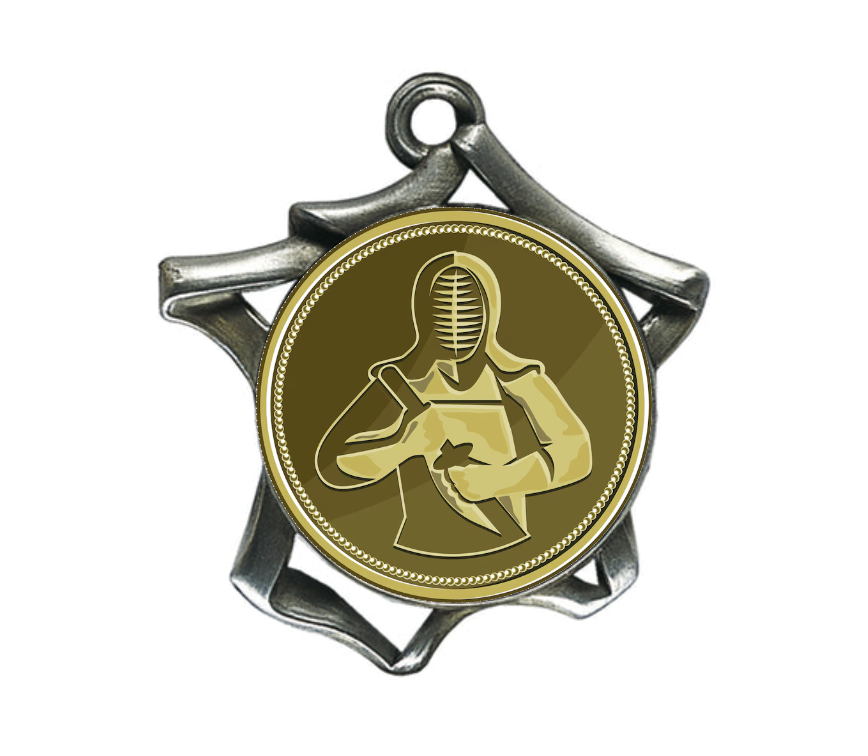 Medaille F3C Ø 75 mm - Silber / 75 mm