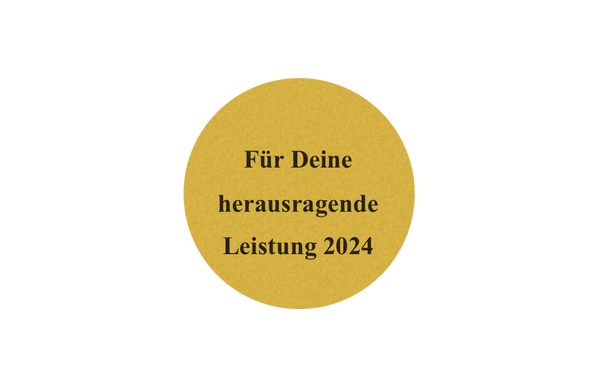Medaille Fußball D112A Ø 50mm - Gold / 50 mm