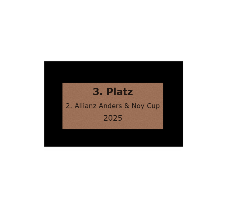 Fußball Pokal 85-3 - Silber Gold / 36 cm