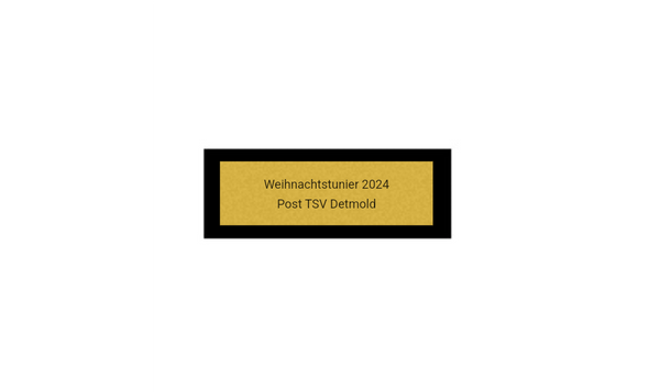 Fußballfigur A450 - Silber Schwarz / 10.5 cm