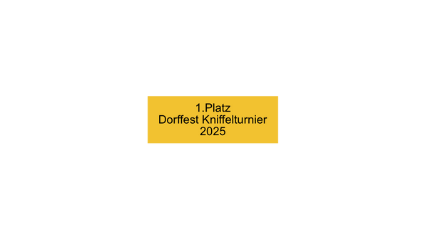 Würfel Trophäe KS418 - Gold / Schwarz / 12 cm