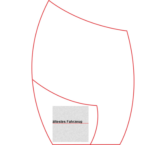 Glas Pokal Blau 8808-L - Transparent Blau / 20.5 cm / Laser-Gravur