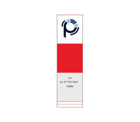 Fire Step Award 74014 - Transparent Rot / 24 cm / Laser-Gravur