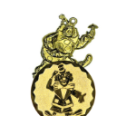 Karnevals Medaille 8996g - Gold / 10.8 cm