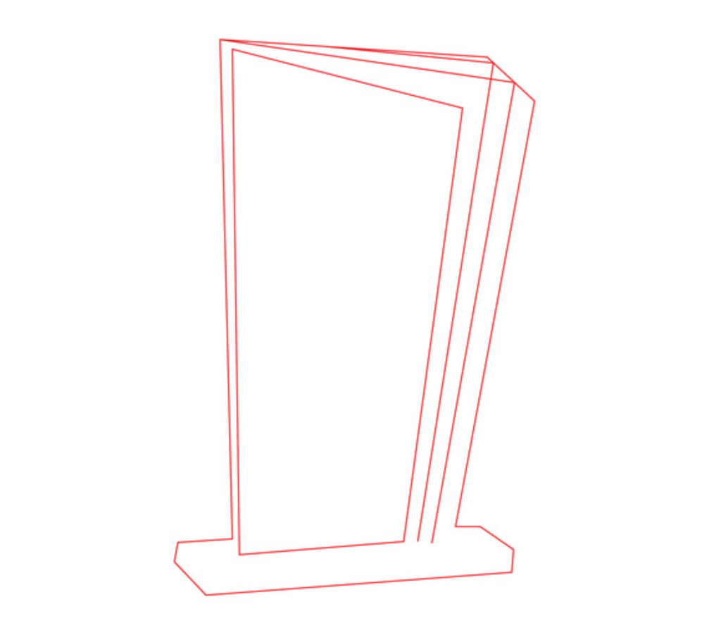 Glas Pokal 172-4 Lasergravur - 19 cm Bronze / Laser-Gravur