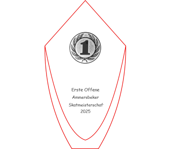 Glas Pokal GL.047-L - Blau/Transparent / 20.5 cm / Laser-Gravur