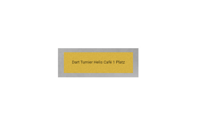 Dart Pokal PFS_009 - 22.5 cm / Silber Mehrfarbig