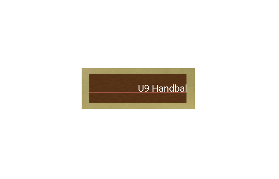 Handball Pokal 39326 SM - Gold/Silber / 13 cm