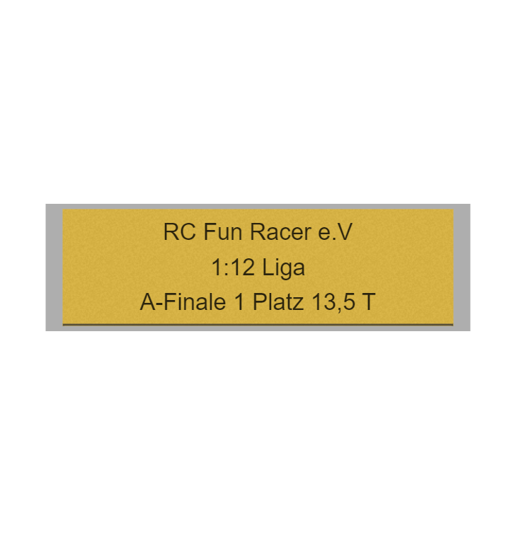 Pokal Serie 120 - 33 cm / Silber/Gold