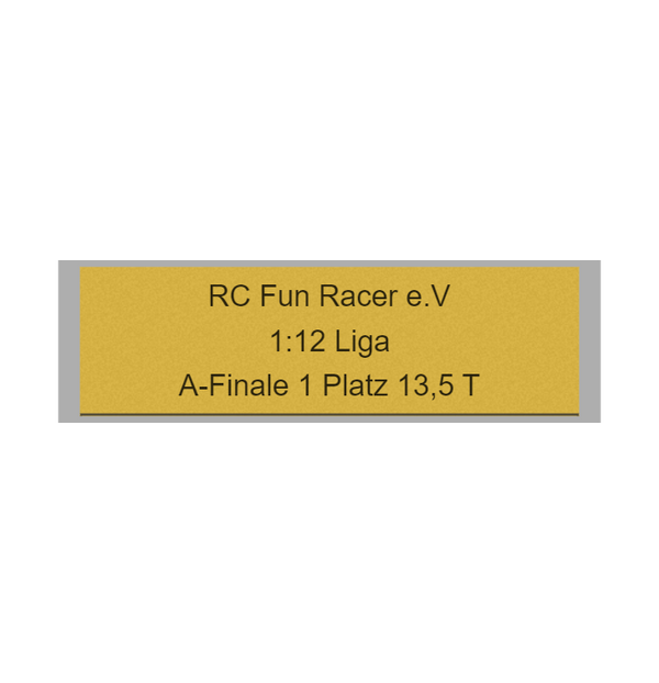 Pokal Serie 120 - 33 cm / Silber/Gold