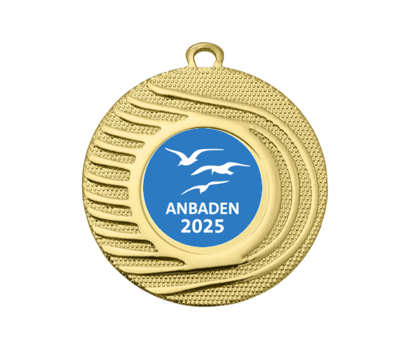 Medaille DI5001 Ø 50 mm - Gold / 50 mm