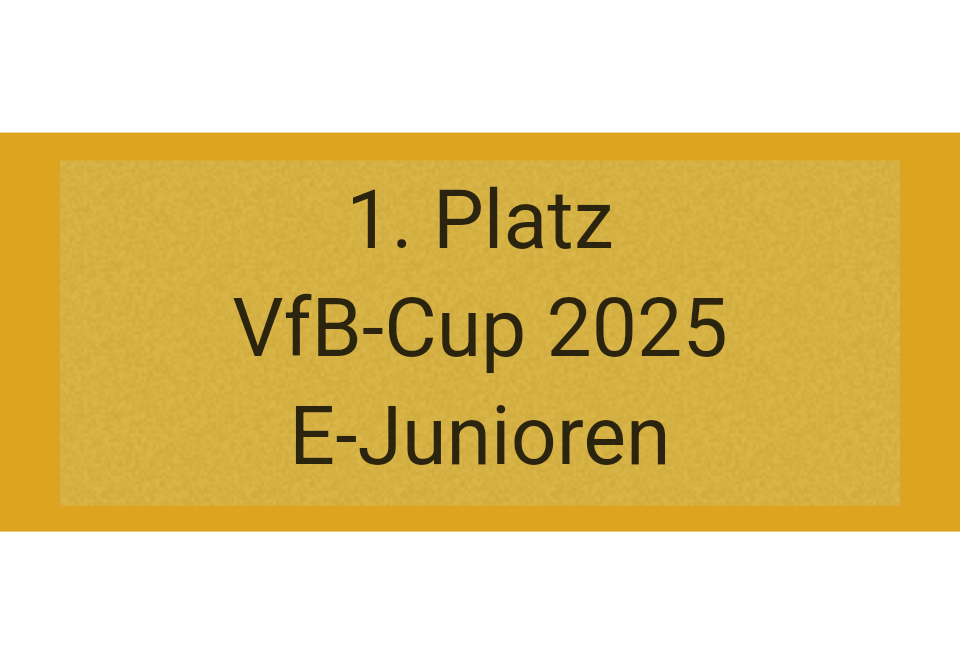 Gravurschild Gold selbstklebend - Gold / 60 x 25 mm