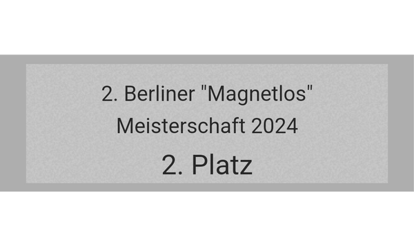 Gravurschild Silber selbstklebend - Silber / 60 x 20 mm