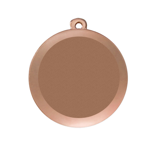 Medaille Fußball D112A Ø 50mm - Bronze / 50 mm