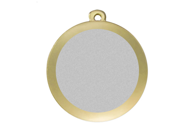 Medaille Bowling MC61G Ø 50mm - Gold/Bunt / 50 mm