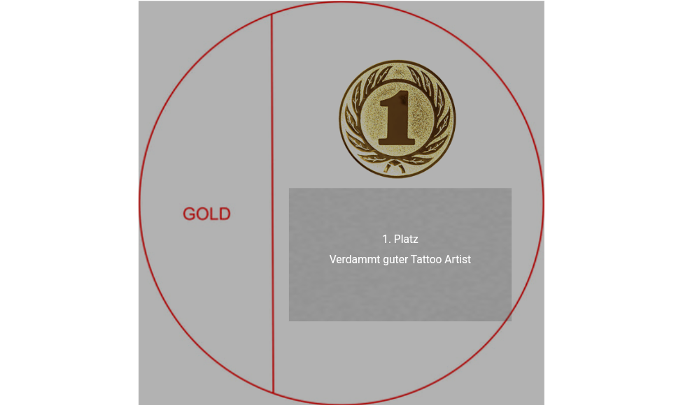 Glas Pokal 171-5 Lasergravur - Transparent / 21 cm / Gold / Laser-Gravur