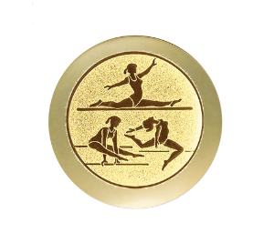 Glas Pokal 3526 Schild & Emblem - Transparent / 19 cm