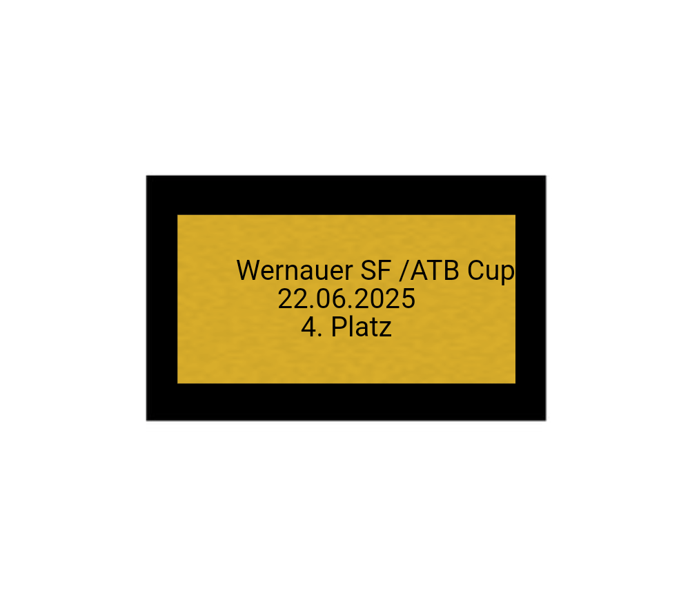 Fußball Pokal 85-3 teilweise begrenzt! - Silber Gold / 28 cm