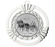 Medaille D62 - Ø 90mm - Silber / 90 mm