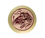 Ehrentafel 187-71 - Gold/Rot / 12 x 15 cm