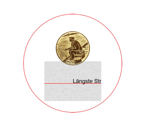 Holzmedaille aus Birke MN70 - Birke natur / 90/100mm / Farbdruck