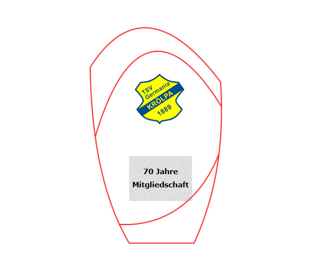 Glas Pokal Blau W55-L - Blau/Transparent / 20.5 cm