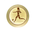 Fußball Pokal 3940 - 20,2 cm / Altgold
