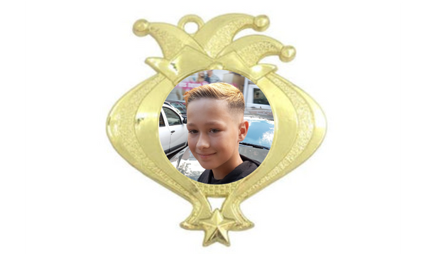 Karnevals Medaille M9166 - Gold / 50 mm