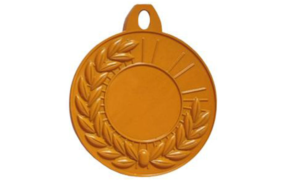 Farbmedaille Ø 50 mm - Orange / 50 mm