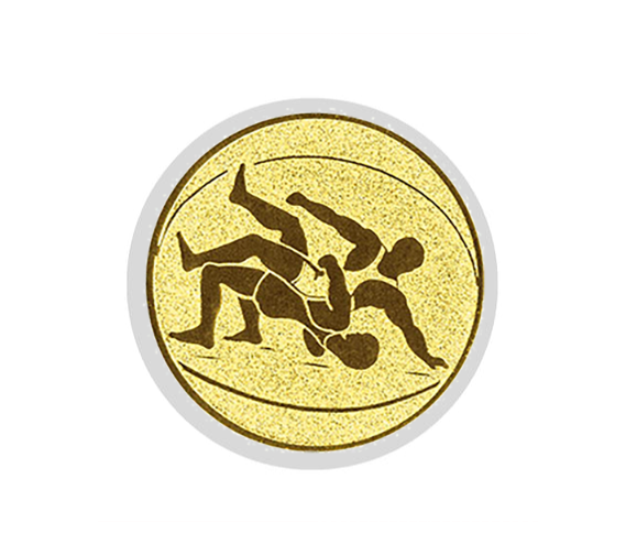 Glas Ständer W19x Schild & Emblem - 21.5 cm / Auswahl Rot