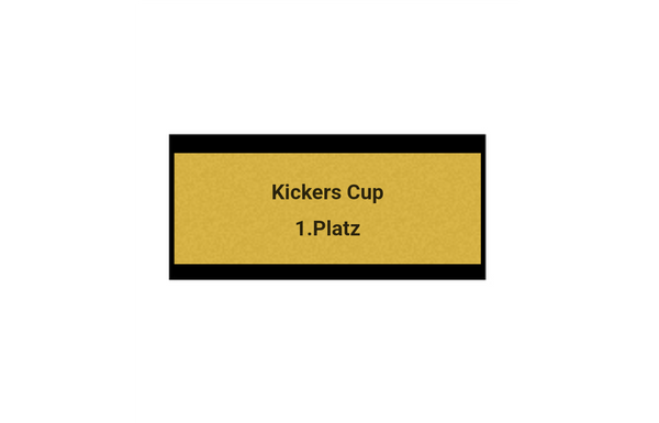 Pokalserie X151 Fußball Kid - 29.5 cm / Silber Gold
